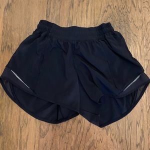 LuLu Tracker Shorts: Navy